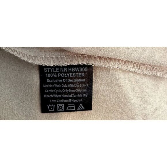 3 for $15 Harve Benard Gold Metallic Layered Sleeveless Cami Top, NWT Large - Picture 9 of 9